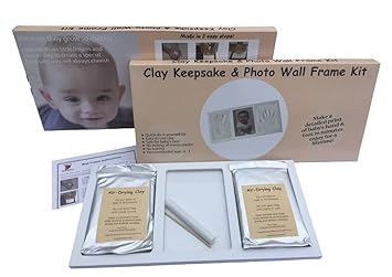 clay footprint frame for adults