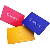 TANGEM Crypto Wallet Pack of 3 - Trusted Cold Storage. Spring Bloom | 100% offline; Bitcoin, Ethereum, NFTs &amp; altcoins; No seed phrase; NFC; Pack of 3, Self custody wallet