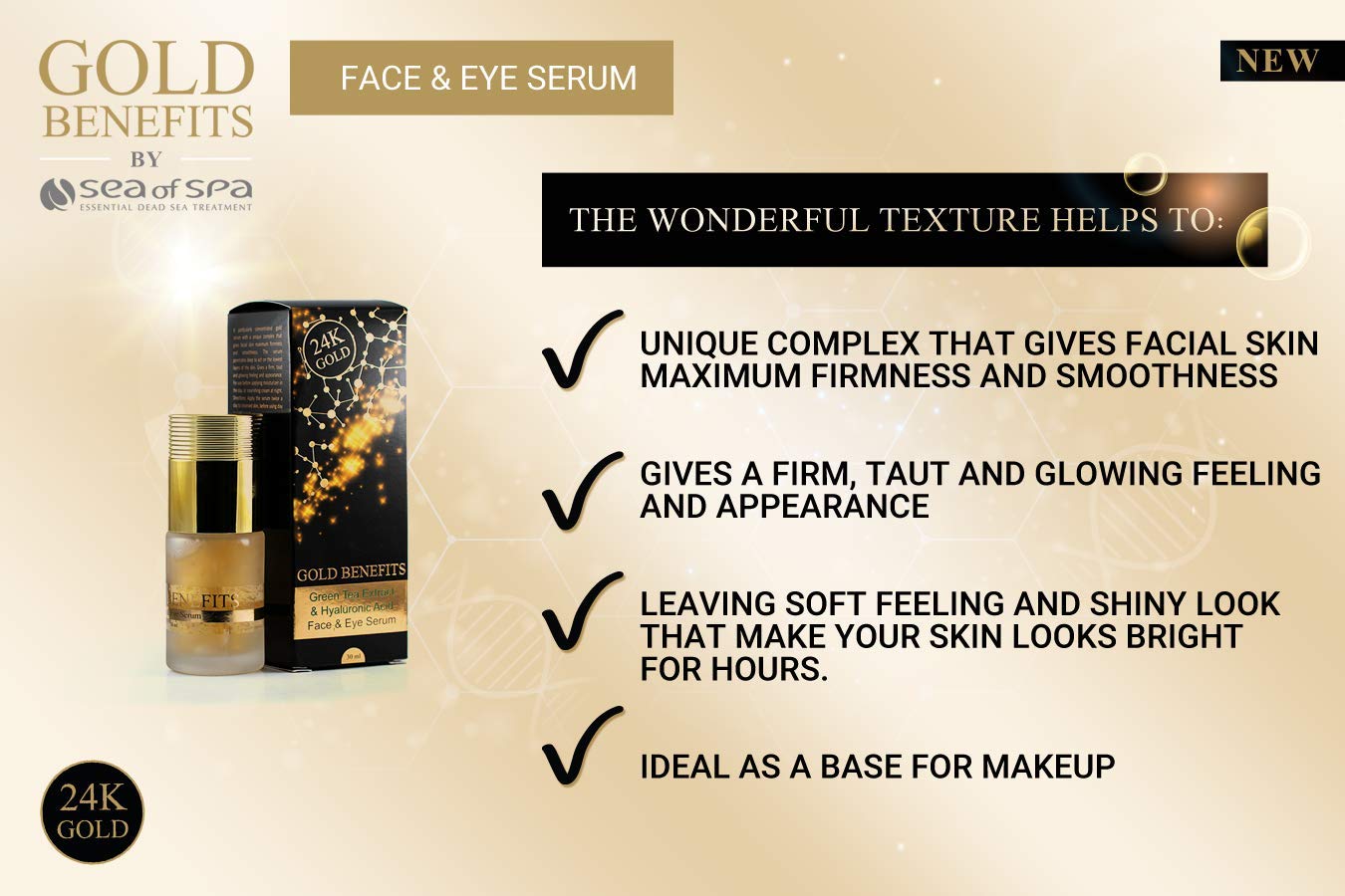 benefits of gold serum