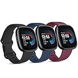 3 PACK Sport Band Compatible with Fitbit Sense 2