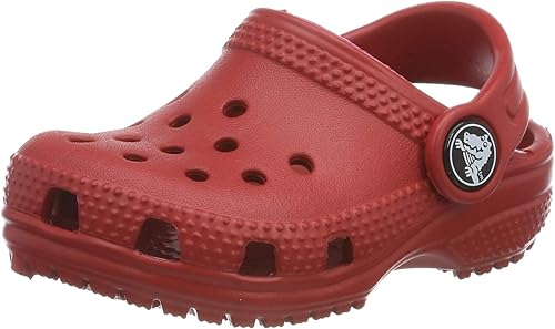 boys red crocs