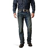 Ariat Mens M5 Straight Stretch Remming Stackable Straight Leg Jean