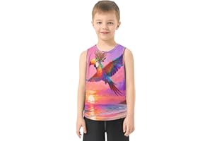 Tank Tops for Boys Boys Sleeveless Vest Lightweight Summer Sportswear Outdoor Play Outfit Dry Fit