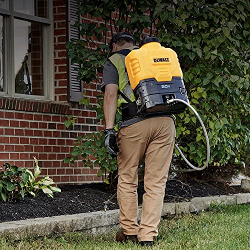 Dewalt 190681 20V MAX 4 gal. Lithium-ion Cordless Backpack Sprayer Kit (2 photo 11