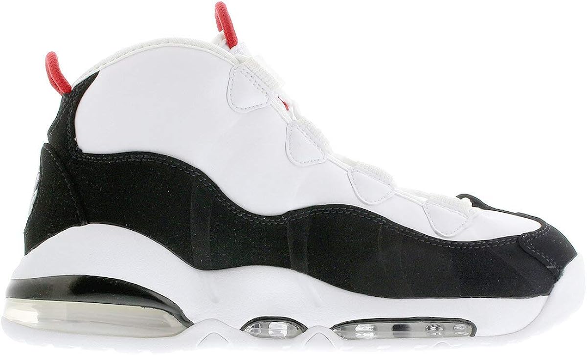 nike air max uptempo 95 black and white