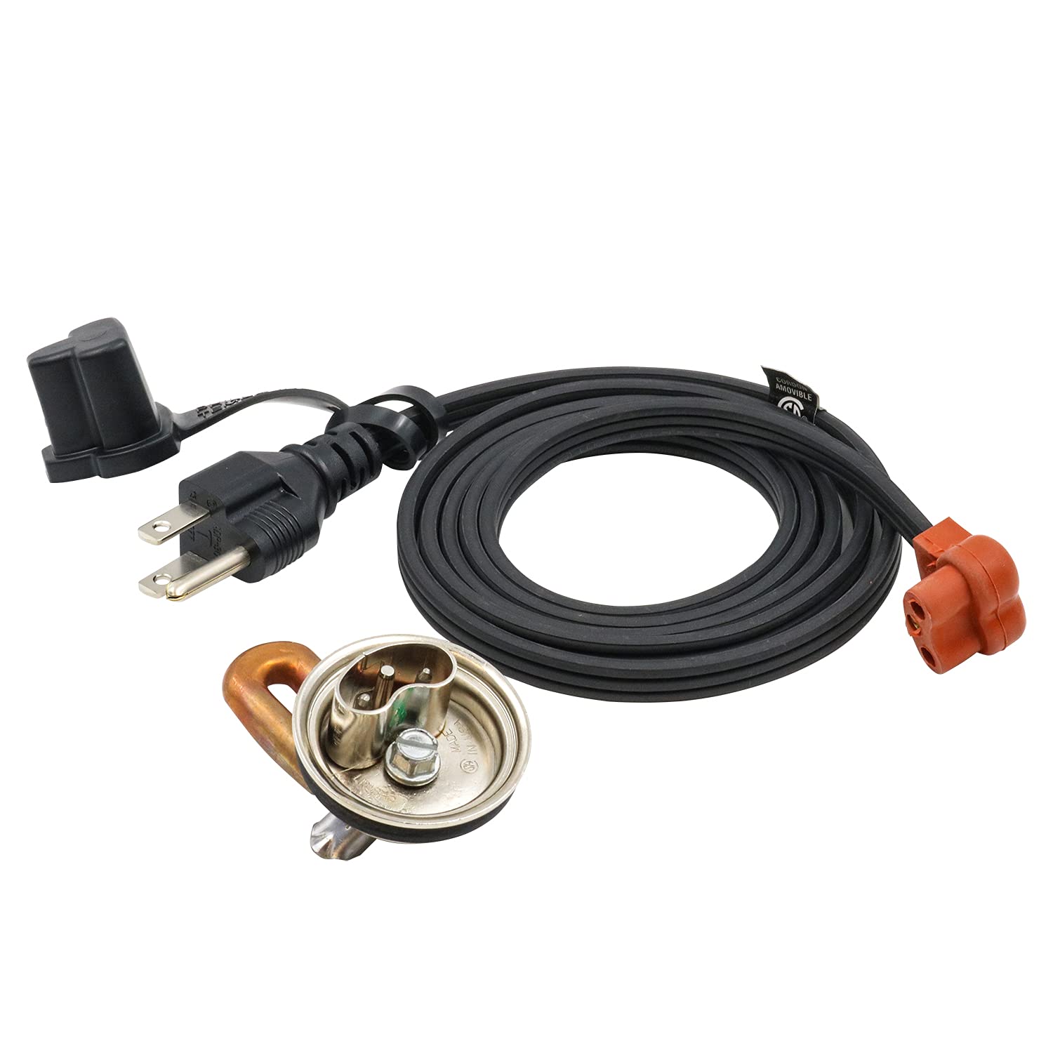 Photo 1 of Zerostart 3100057 Engine Block Heater for Buick, Cadillac, Chevrolet, Ford, Mercury, Lincoln, Jeep, Pontiac, Continental, Oldsmobile, 1-5/8-Inch Diameter | CSA Approved | 120 Volts | 600 Watts