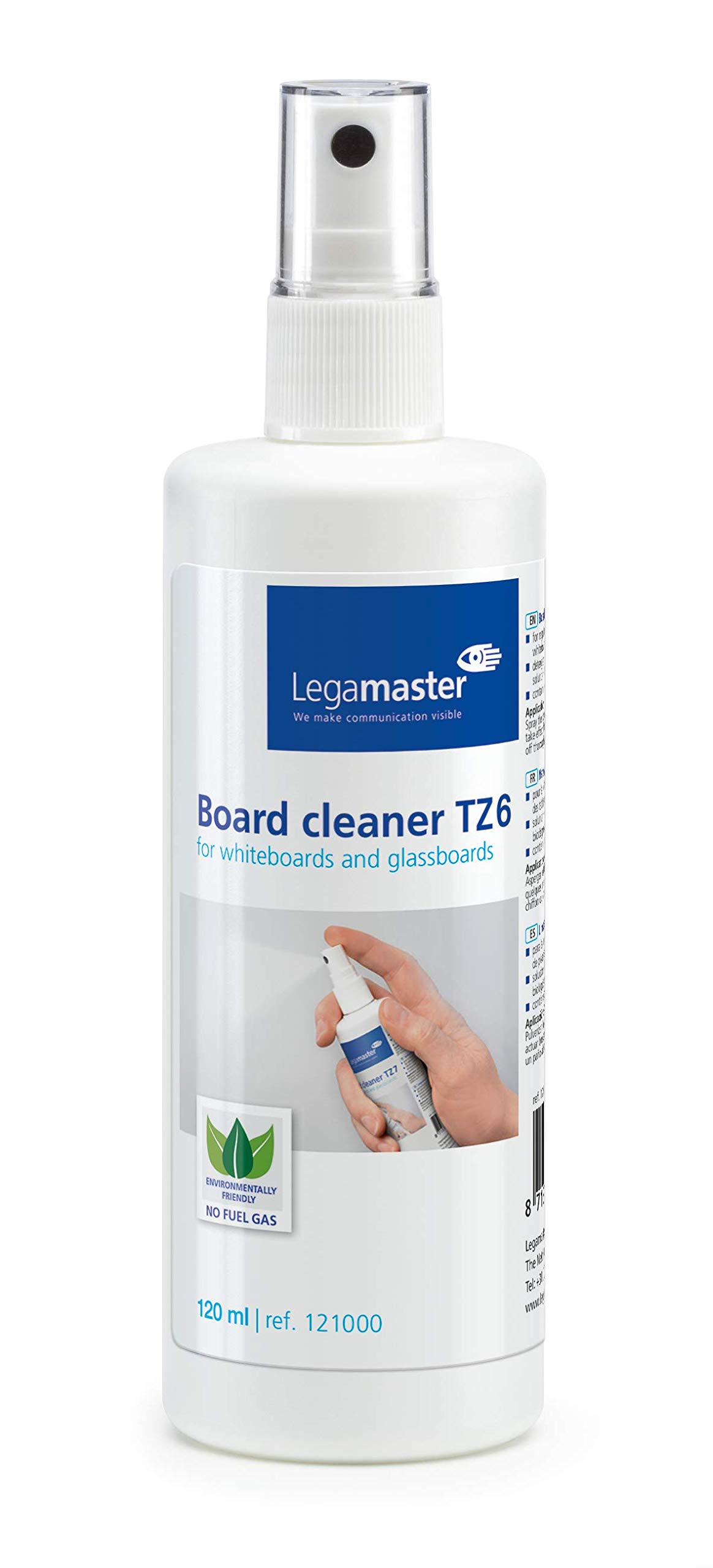 Legamaster TZ 6 Whiteboard and Glassboard Cleaner - 150ml Bottle