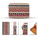 Plemo 13 Inch Bohemian Sleeve Canvas Fabric Carrying Notebook Case Bag Compatible with 13-13.3 Inch Notebook Tablet