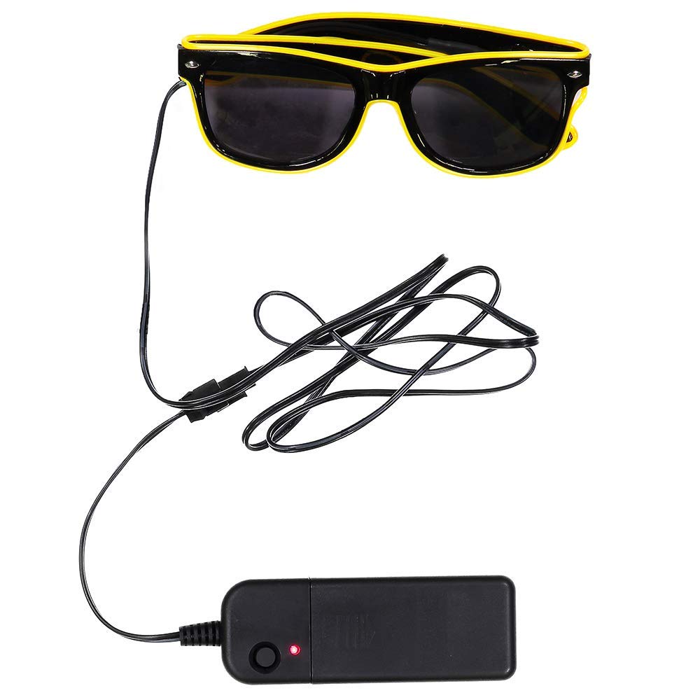 Dress Up America Light Up LED Party Glasses - LED Light Up Glasses for Party and Dress Up Set