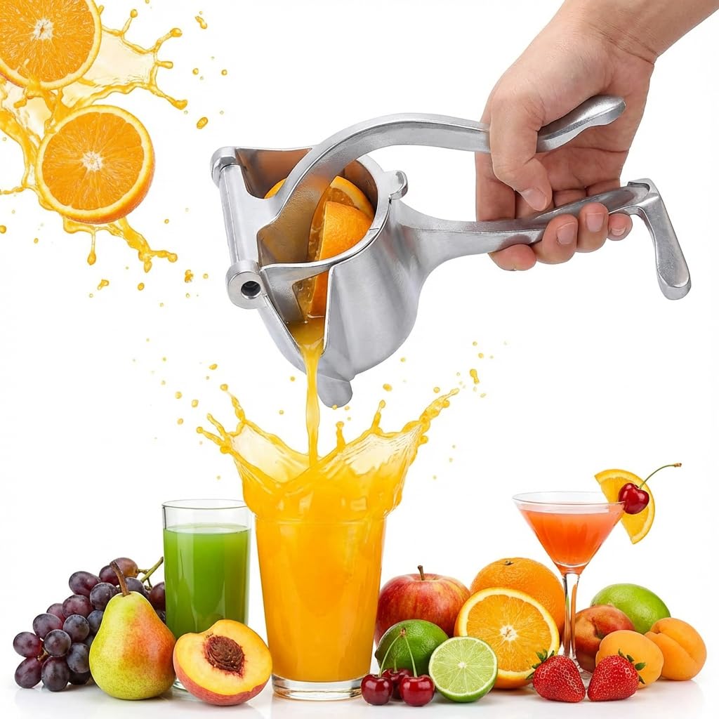 Photo 1 of 2026 New Fresh Fruit Juice Extractor, 2026 Upgrade Hand Juicer Squeezer Lemon Juicer Manual Hand Press with Ergonomic Grip, Easy to Clean for Orange Citrus Pomegranate Lime Grapefruit Kitchen Tool