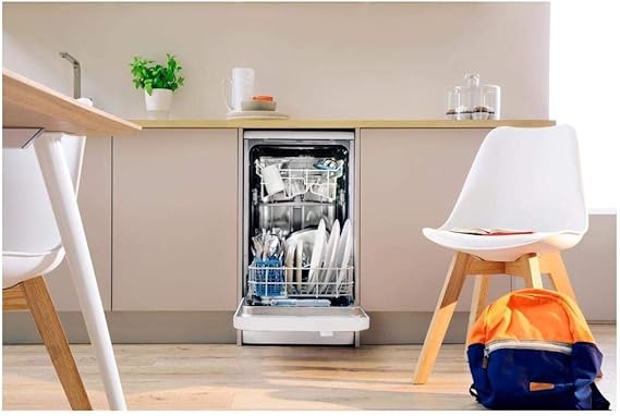 indesit dsfe1b10 slimline dishwasher