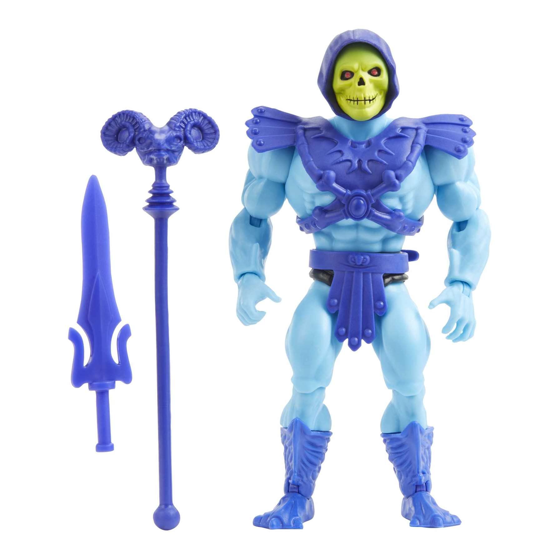 Masters of the Universe Origins Skeletor Action Figure, Character for Storytelling Play and Display, Gift for 6 to 10 Years and Adult Collectors, HGH45