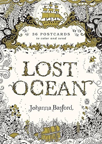 Lost Ocean: 36 Postcards to Color and Send by Johanna Basford (2016-05-31) by (Paperback)