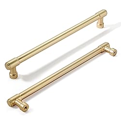 khtumeware 2 Pack Gold Cabinet Handles