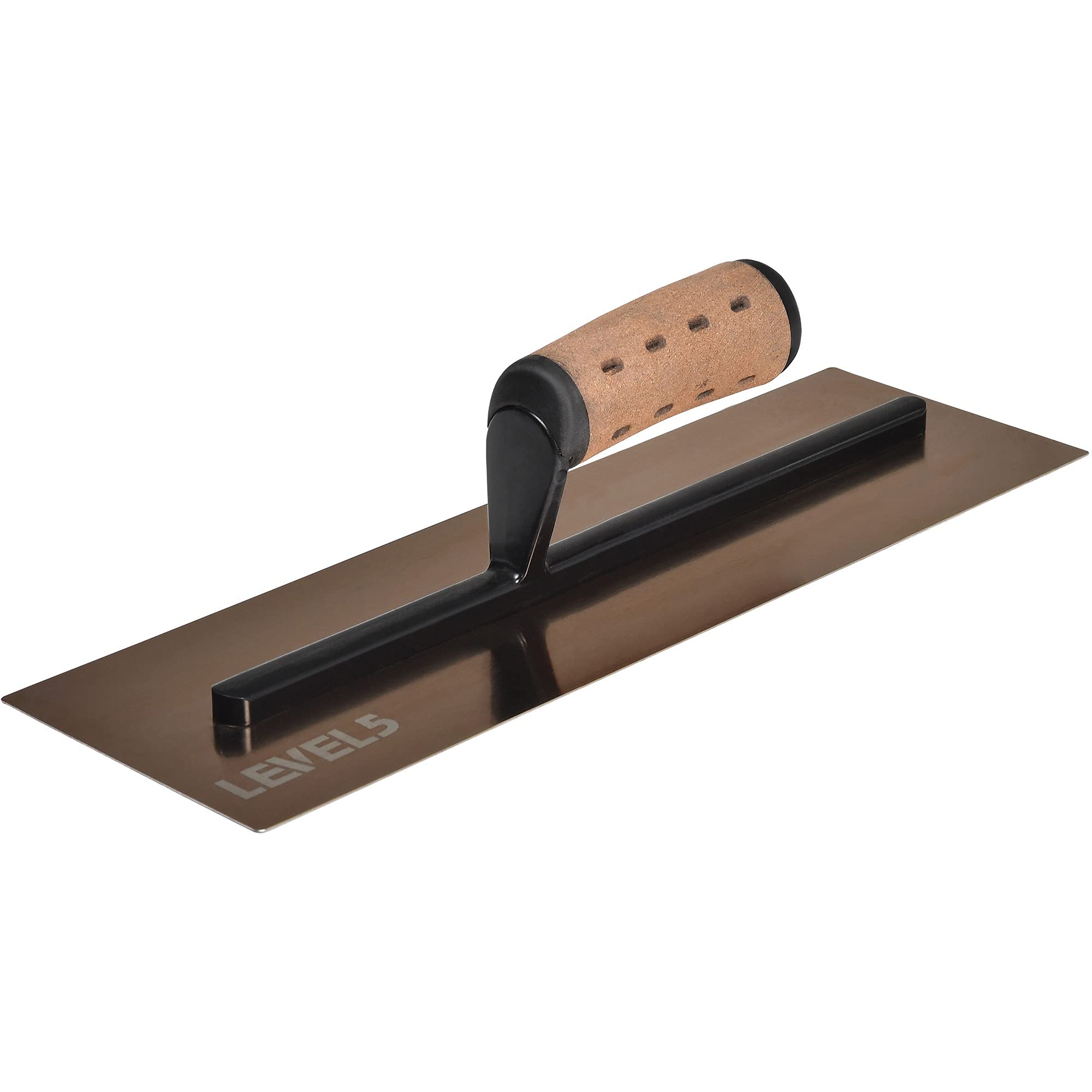 LEVEL5 14" Drywall Trowel | Triple-Hardened Stainless Steel, High-Impact Handle | Sheetrock Gyprock Wall-Board Plasterboard | 4-962