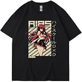 ISaikoy Anime High School DxD Short Sleeve Rias Gremory T-Shirt Tops Tee Sweater Costume A
