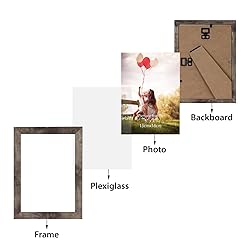 HORLIMER 15 Pack 5x7 Picture Frame, Distressed