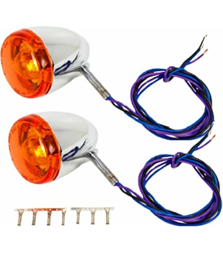 Amazon.com: Chris Products TURN SIGNAL ASSBY AMBER HD Turn Signals