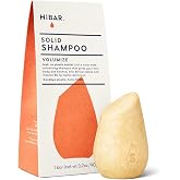 HIBAR - Volumize Shampoo Bar - For Fine, Thin Hair - Plastic-Free - 1 Bar | Add Body, Definition &amp; Volume - With African Dates &amp; Vitamin B5 - Soap, Paraben &amp; Sulfate-Free - Color Safe &amp; Vegan