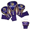 Team Golf NFL Numbered 1, 3, & X, Fits Oversized Drivers, Utility, Rescue & Fairway Clubs, Velour Lined for Extra Club Protection