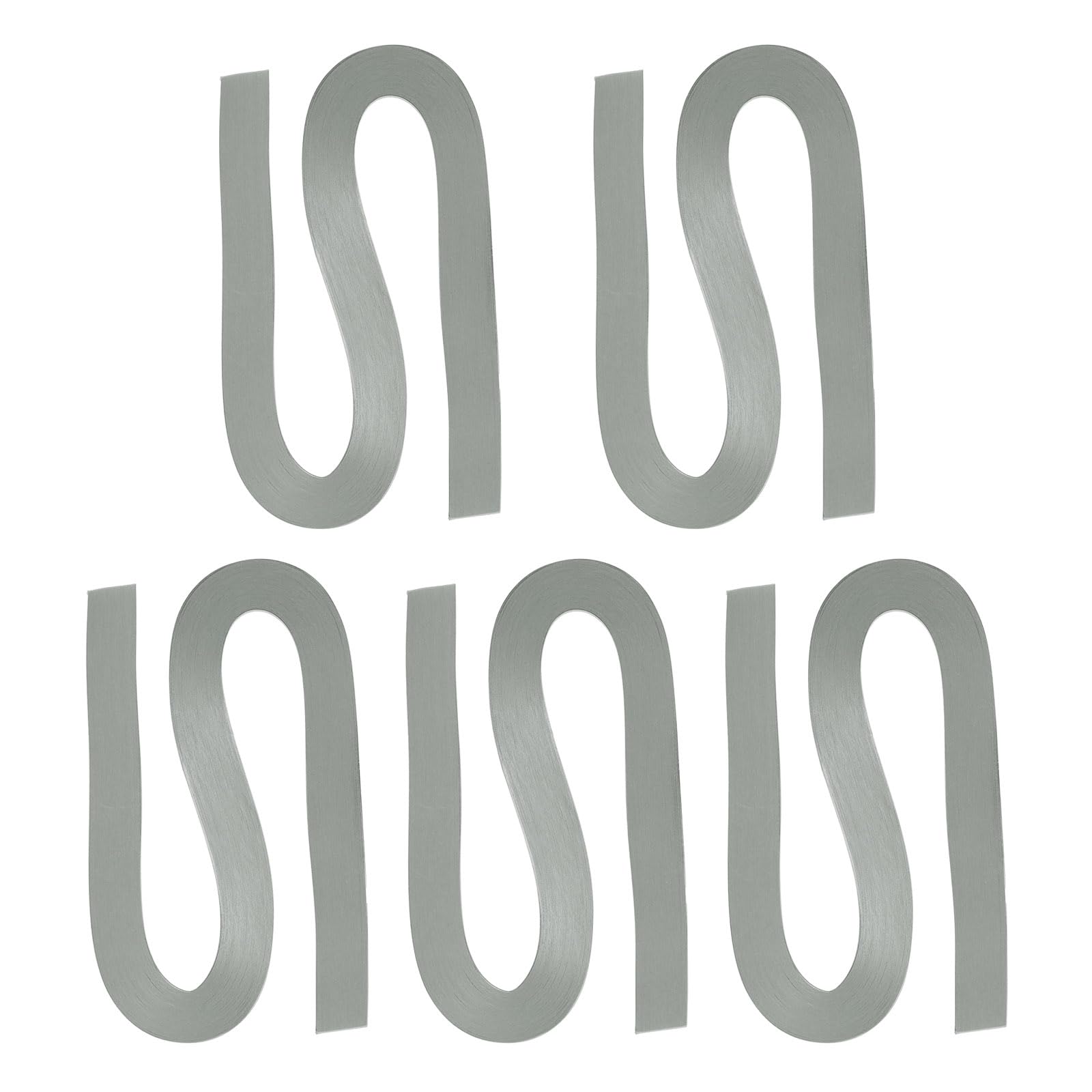 PATIKIL 600pcs Quilling Strips Paper 3mm(1/8") 54cm Origami Paper Quilling Strip for Art DIY Hand Craft Christmas, Light Grey