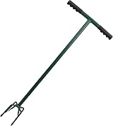 Faithfull Countryman 6 Prong Cultivator Green view 1