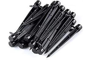 CTKcom Adjustable 360 Degree Water Flow Irrigation Drippers on Stake Emitter Drip System,Pack of 50