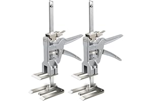 Labor Saving Arm Jack, 2 Packs Furniture Lifter Jack, Door Windows Bed Sofa Washing Machine Lift, Precise Slow Descent, Load-