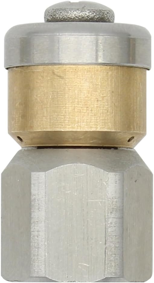 ROOwarMer High Pressure Washer Nozzle, 250 bar - Stainless Steel & Brass, 1/8 1/2 3/8 inch, YS-00013, 1/4 inch