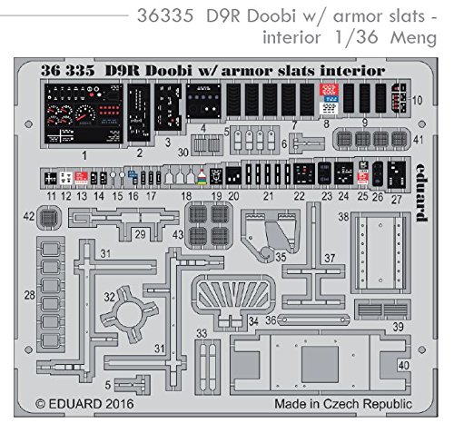 1:35 Eduard Photoetch D9r Doobi Armor Slats Interior