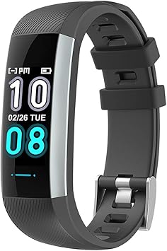 H HILABEE Reloj Smartwatch Mujer Reloj Cuenta Pasos Pulsera de ...