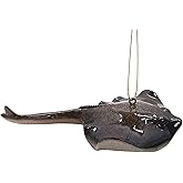 Swimming Stingray Christmas Ornament, Holiday Décor, Nautical Theme, 4.5 Inches