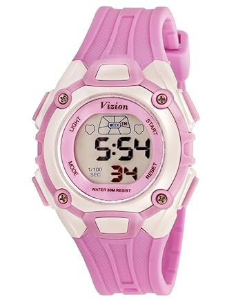 Vizion Digital Multi-Color Dial Childrens Watch