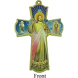 WE 12 Pcs Divine Mercy Wall Cross (12)