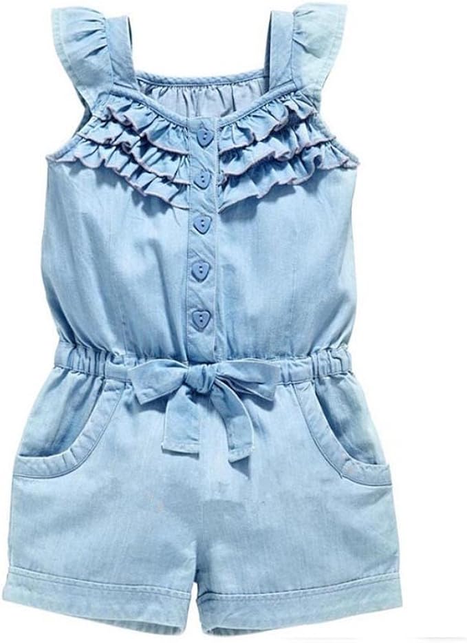 denim baby jumpsuit