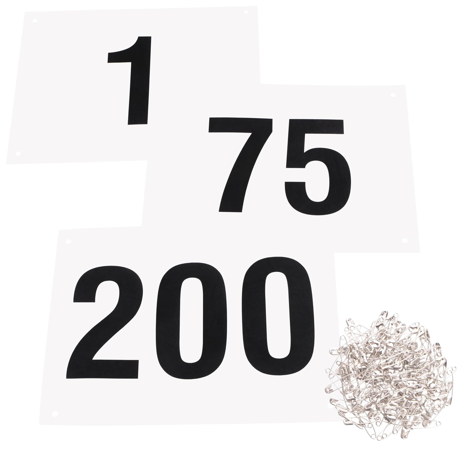 Azarxis Race Competitor Numbers Running Bibs with