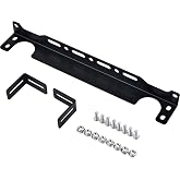EVIL ENERGY Oil Cooler Mounting Bracket Kit 330mm / 13 inch Aluminum Alloy | Verify Oil Cooler Size Before Installation