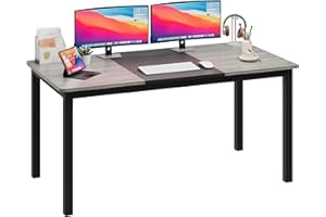 Large 71 Inch Gaming Desk, Modern Office Computer Desk with Sturdy Metal Frame, Spacious Writing Workstation for Home Office,