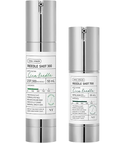 Amazon.com: VT COSMETICS CICA Reedle Shot 300 & 700 Essence +