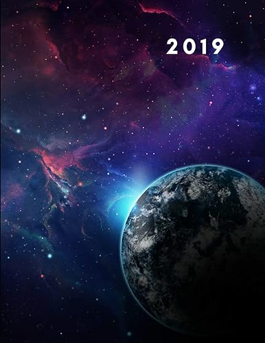 Download 2019: Space Cosmos Design Week To View Diary (Agenda Planner With Goal Planning and Notes Pages) PDF