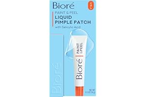 Bioré Paint & Peel Liquid Pimple Patch, Invisible Pimple Patch with Salicylic Acid, Up to 100 Uses, .5 Oz