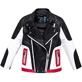 BUDERMMY Boys Leather Motorcycle Pilot Jackets Toddler Coats