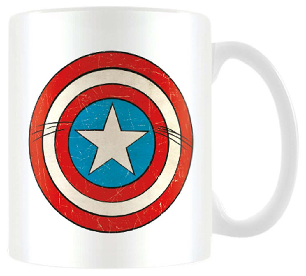 Marvel Retro (Captain America Shield) Mug