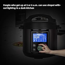 Simfonio Electric Pressure Cooker 8Qt Simpot 10-in-1 Steamer Pot