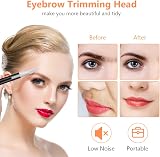 ACWOO Eyebrow Trimmer Upgraded Mini Portable Facial Shaver AIR view 4