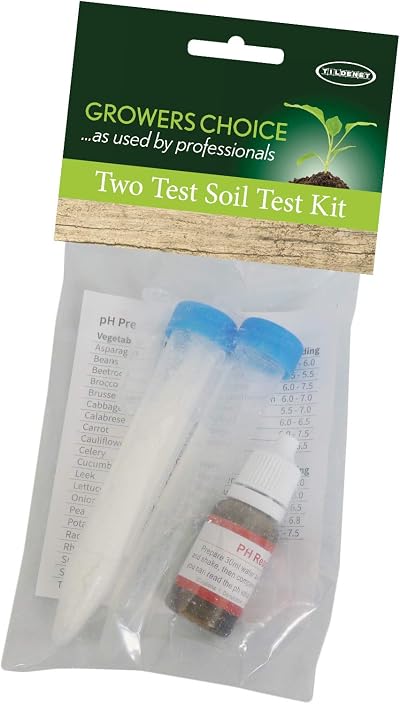 Bosmere K180 Soil Test Kit - pH Level Checker for Indoor Plants
