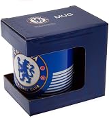 FOCO Chelsea Official Mug Ceramic 325ml Crest Gift Box Two Tone Handle view 4