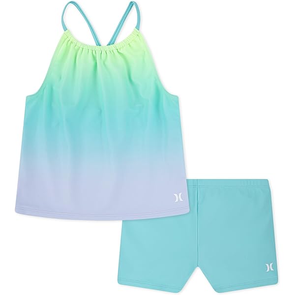 Amazon.com: Hurley girls Short Sleeve and Swim Suit 3-piece