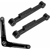 Rear Control Arms Suspensions Kit for Jeep Liberty 2002 2003 2004 2005 2006 2007, Includes Rear 1 Upper Control Arm 2 Lower Control Arms (3pc)