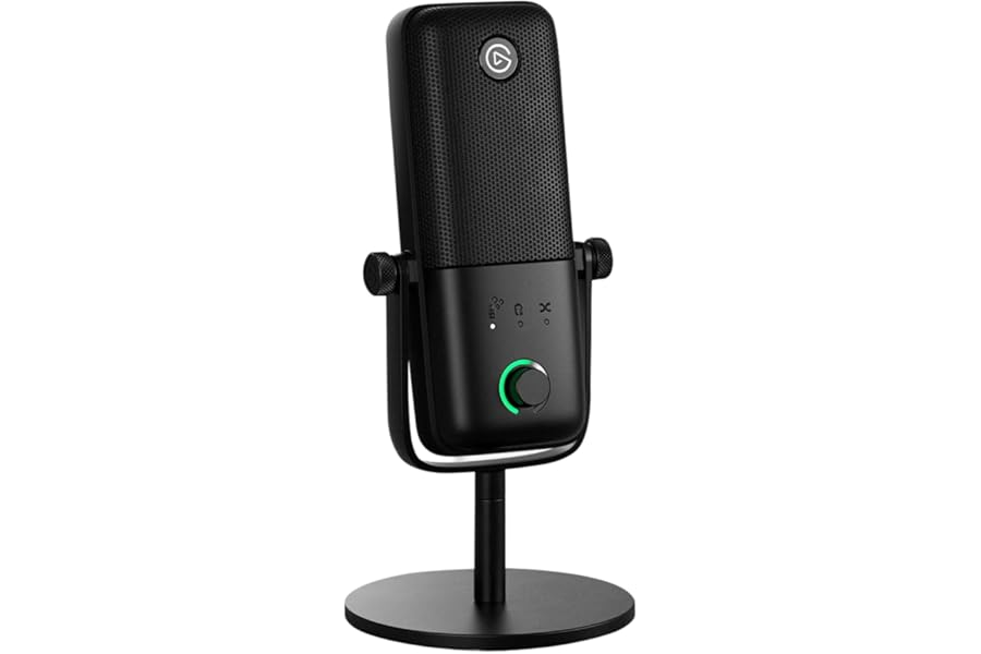 Elgato Wave:3 MK.2 – Premium USB Condenser Microphone for Streaming & Podcasting with Wave FX Processor, Onboard DSP, Clipguard 2.0, VST Inserts – Works on PC and Mac